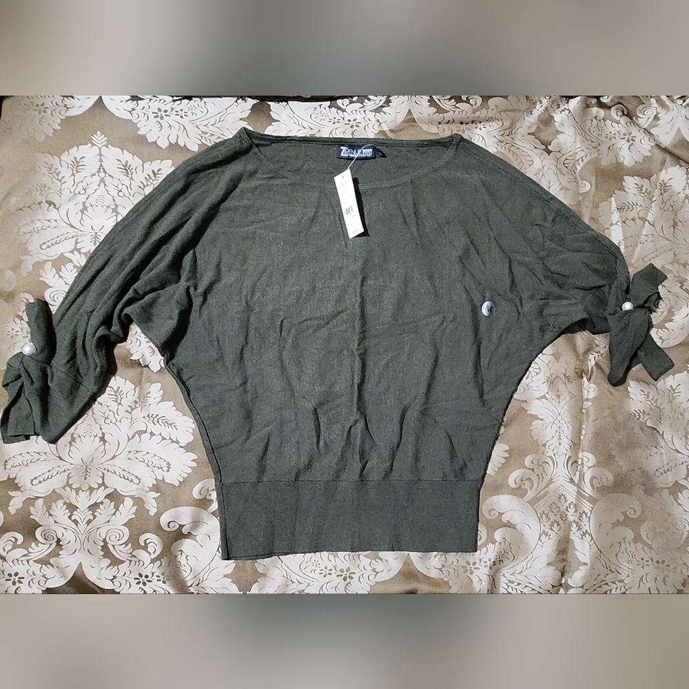 NWT New York & Company Dolman Sleeve Top | Size M